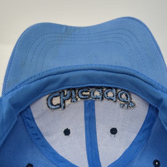 Chicago Toddler Strapback Baseball Cap Blue One Size Adjustable Embroidered - Picture 8 of 9
